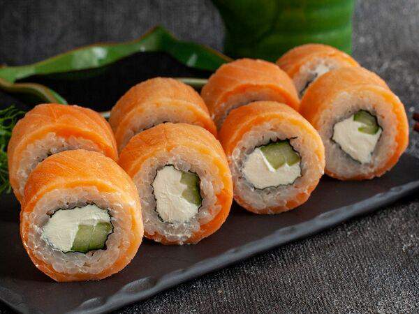 Большие Тарелки - Филадельфия Классик с огурцом