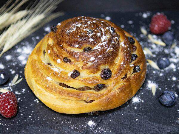 Пекарня - Булочка с изюмом