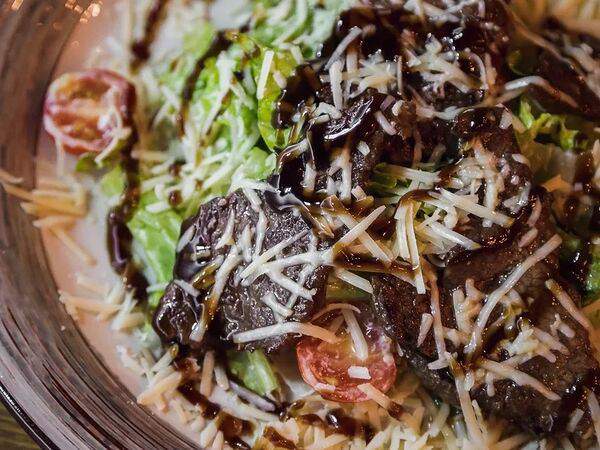 Пикник - Тёплый салат с говяжьей вырезкой