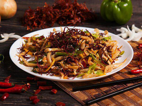 Кунгфу Панда - Кальмар, перец, кинза