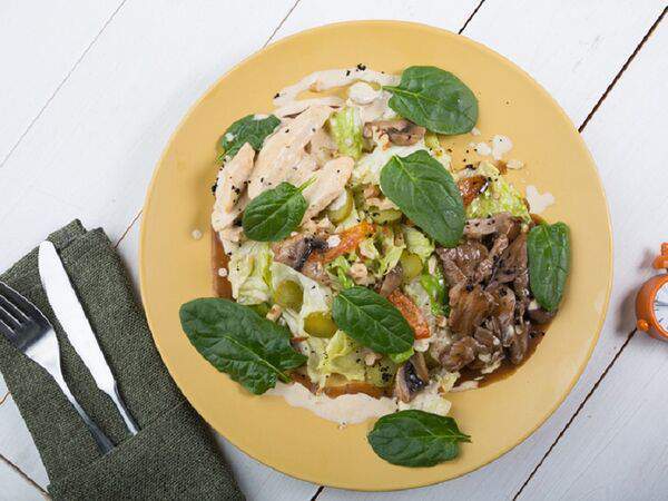 Кафе Будильник - Салат Мясника