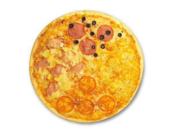 People's food - Пицца Четыре сезона тонкое тесто