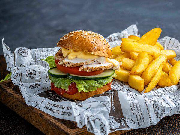 Вмясо - Детский Бургер с Индейкой