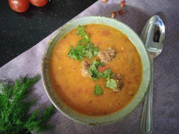 Очаг Драйв - Суп гороховый с фрикадельками