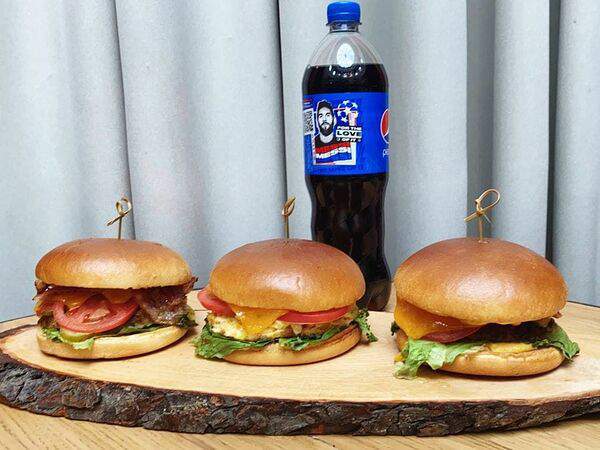 Баклажан Горьковская - Комбо Трио бургеров