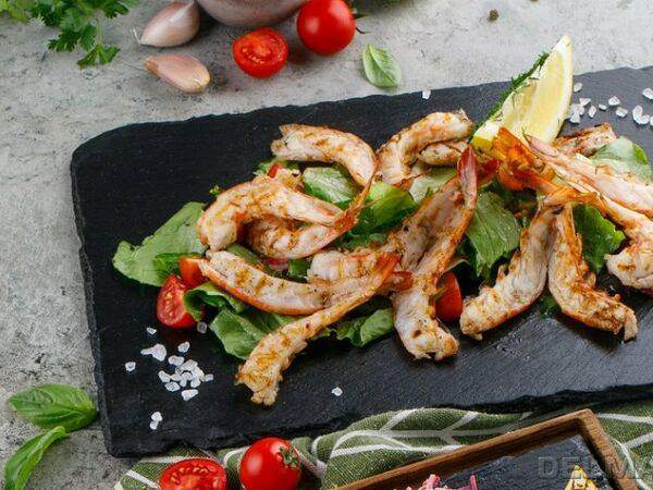 Кофейня №1 - Креветки на гриле