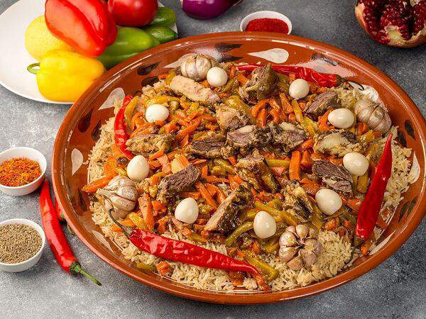 Oasis - Плов по-Самаркандски из говядины