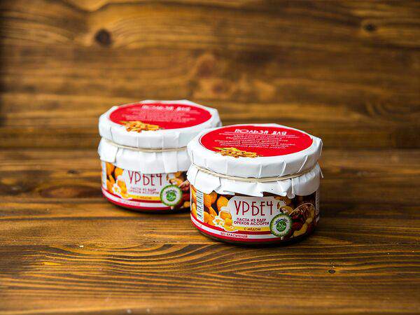 Восточная выпечка - Урбеч ядра орехов ассорти