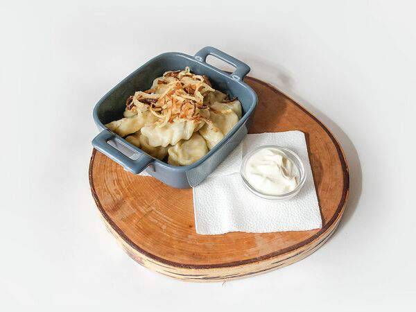 Брынза - Вареники с картофелем и грибами