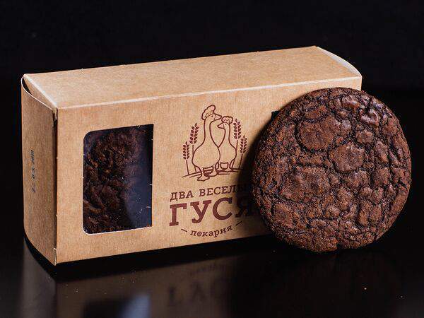 Два веселых гуся - Печенье шоколадное с вишней