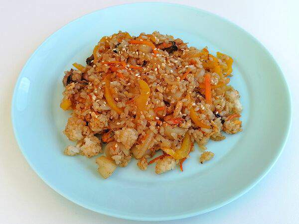 Orisushi - Тяхан с морепродуктами