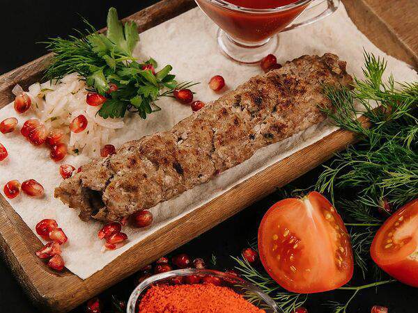 Crash Лаваш - Люля-кебаб из свинины и говядины