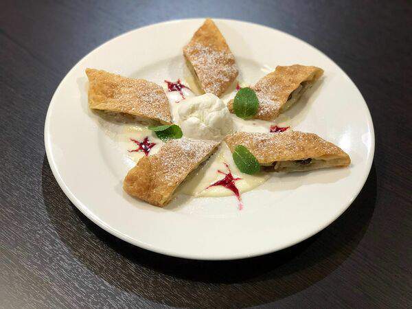 Грильяж - Штрудель с яблоком