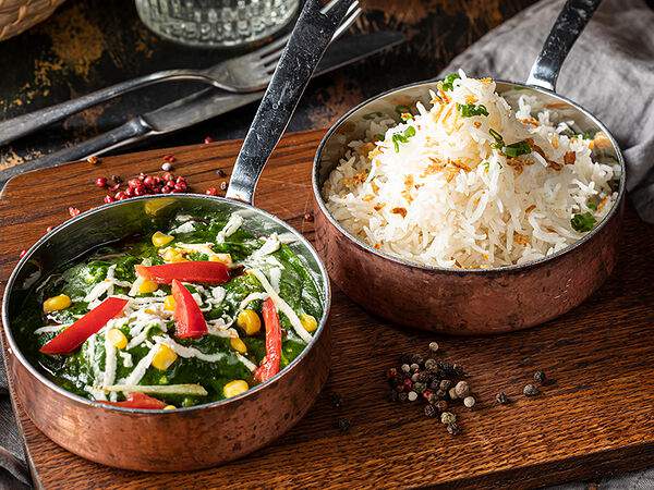 Чайхона №1 Тимура Ланского - Палак панир с басмати