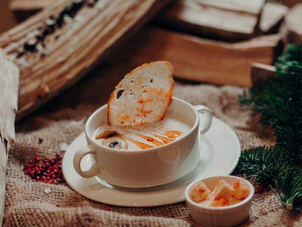 Пейзаж - Крем-суп из шампиньонов