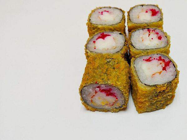 Граф Быстров - Мини-ролл с креветкой жареный