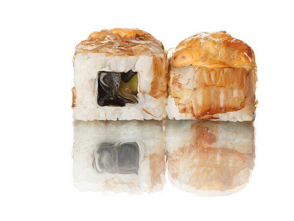 Мистер Ягер - Ролл запеченный с масляной рыбой