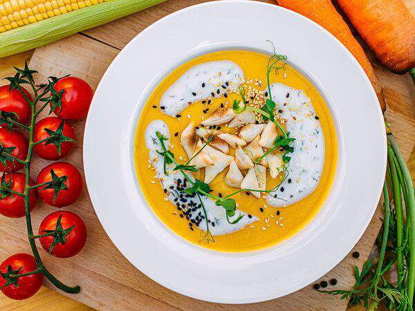 Лето - Чечевичный крем-суп