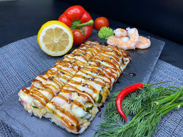 Японосуши - Суши-пицца с кеветкой