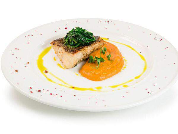 Bimi Vita - Судак гриль с кремом из батата