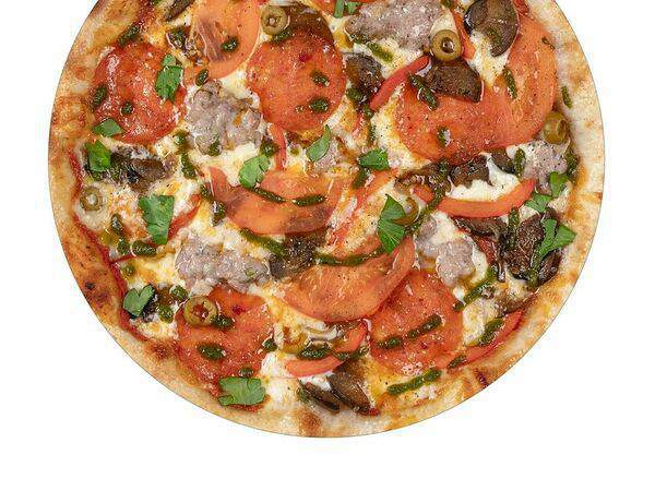 Rocky pizza - Пицца Мясная BBQ с халапеньо