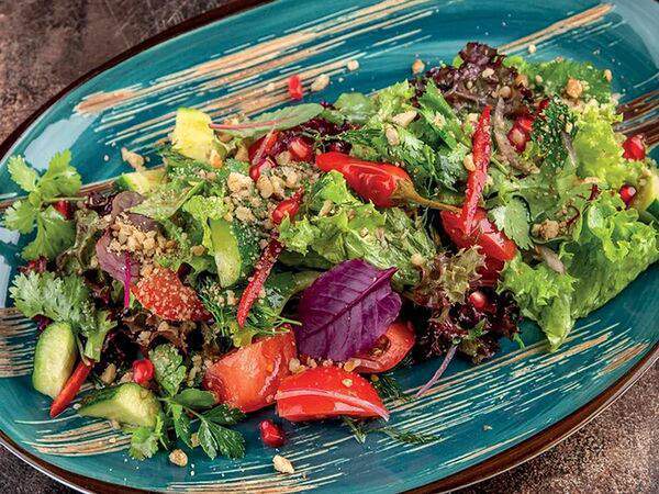 Бумбараш - Овощной по грузински с орехами