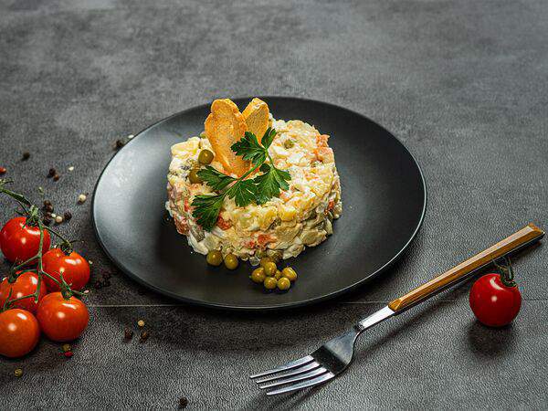 Бургер удачи - Салат Оливье