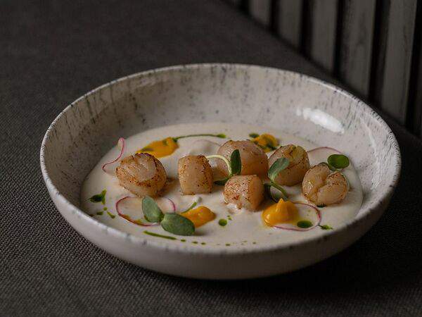 Сыроварня Чизерия - Гребешок с цветной капустой