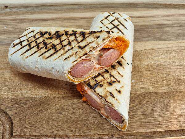 Шаурма по-царски - Хот-дог в лаваше