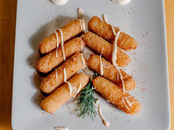 Бургерная лавка Краснодарский парень - Сырные палочки