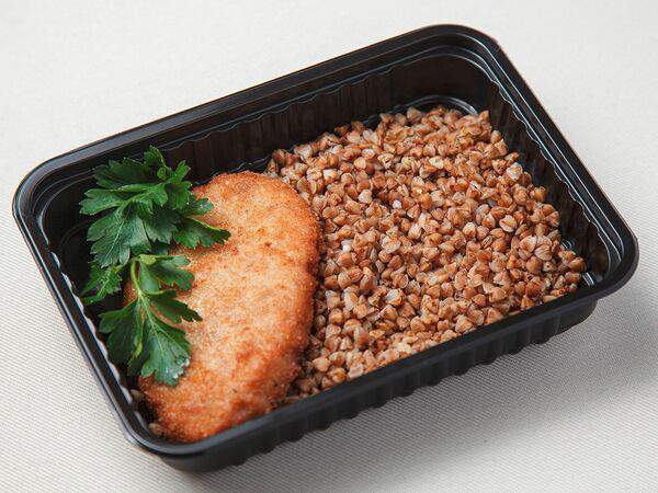 Ля Галетт - Котлета Трапеза, греча рассыпчатая