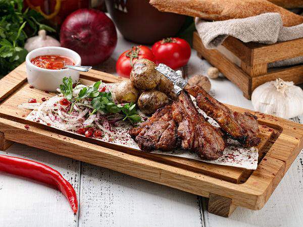 Ткемали - Каре ягненка