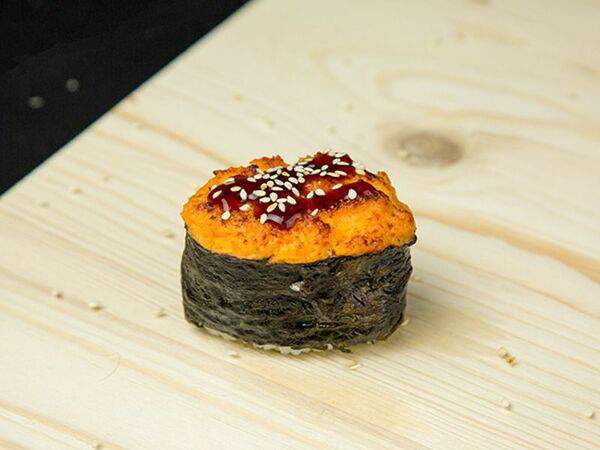 Аригато - Жаркий Гункан Лосось