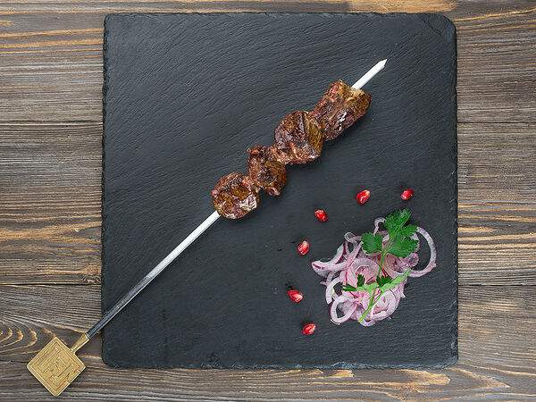 Чайхона №1 Братьев Васильчуков - Шаш-Кебаб из бараньей печени