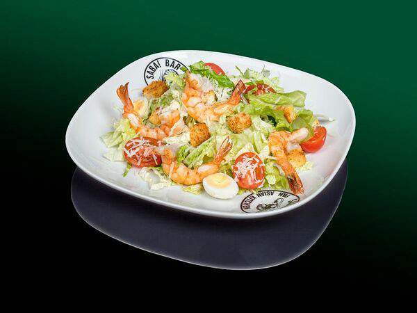 Sabai Bar - Салат Цезарь с креветками
