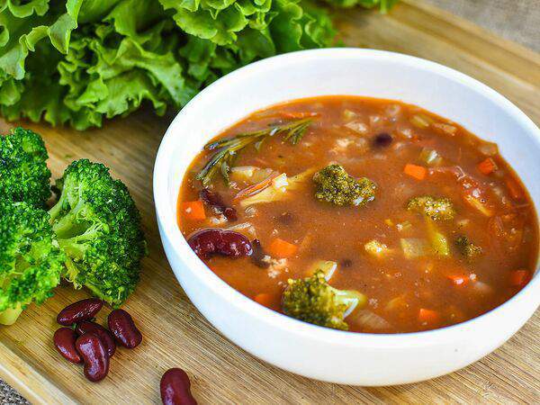 Лопатерия - Суп минестроне