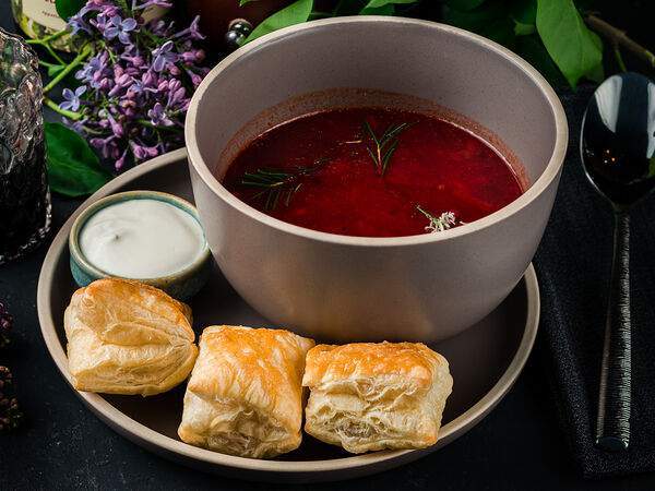 Березка - Борщ с домашним хлебом