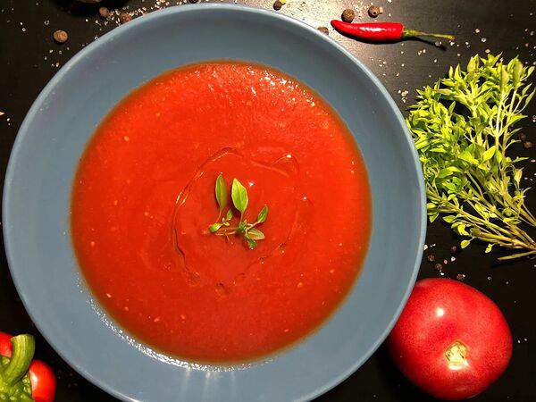 Вкус еды - Томатный суп-пюре