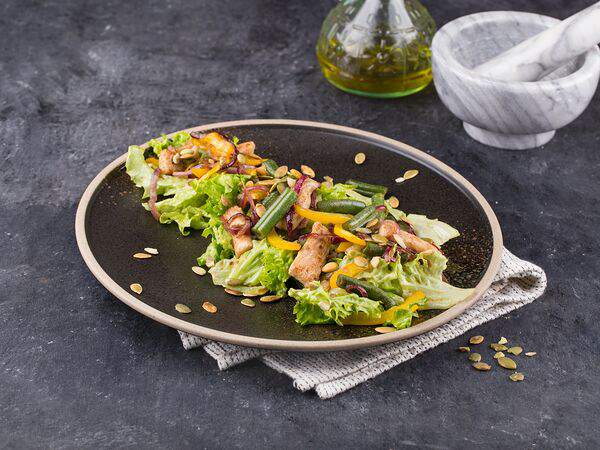 Хлебные истории - Теплый салат с индейкой