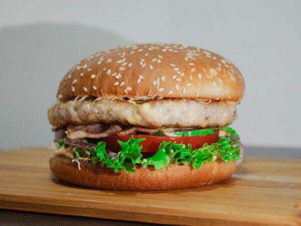 Бургерная Бычара - Бургер с индейкой и сыром