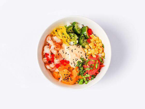 Kung Pho - Поке с креветками