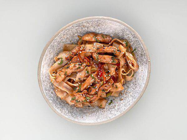 О мой вок! - Удон Том ям с курицей