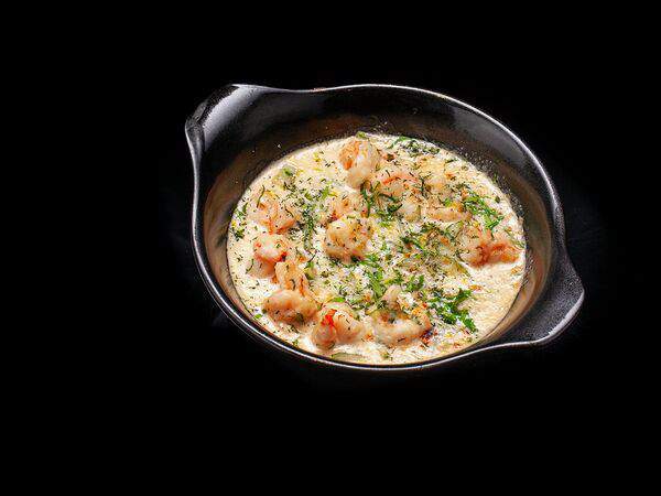 Греко гриль бар - Гаридес-саганаки