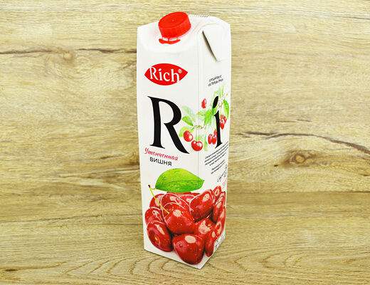 Палки-Скалки - Сок Вишневый Rich 1л