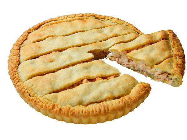 Машенькины пироги - Сибирский русский пирог с красной рыбой и рисом