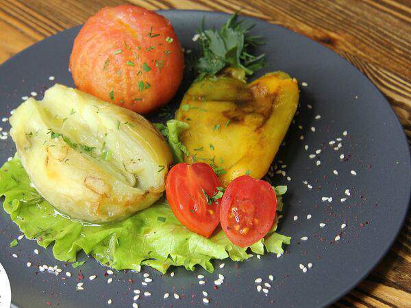 Шашлычный Двор - Овощи на мангале