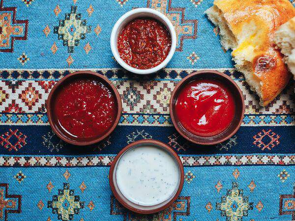 Кинза - Кефирно-чесночный