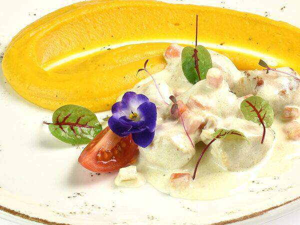 Milk - Фермерский кролик с тыквенным пюре