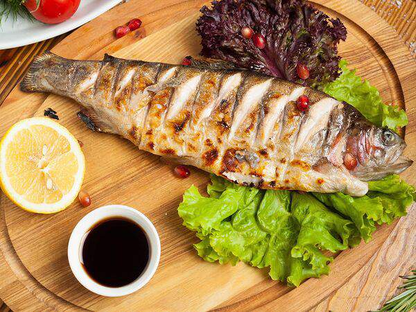 Трапеза - Форель