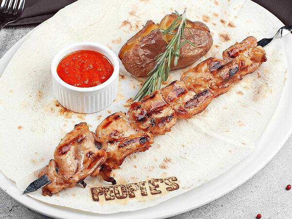 #megapolisbar People's - Шышлык из цыпленка